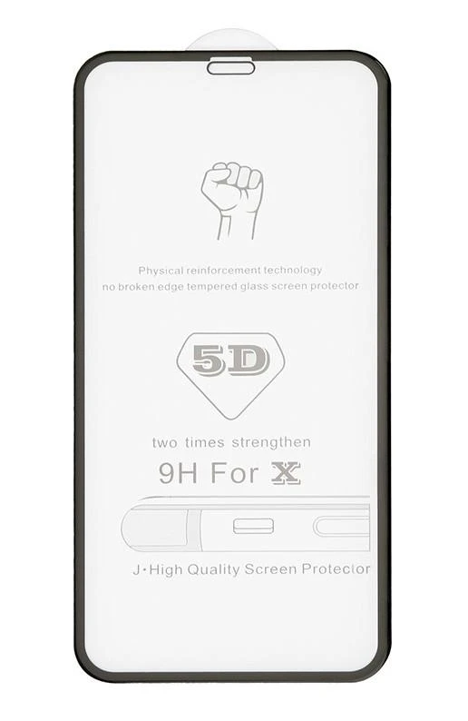 Reach LCD apsauginis stikliukas 5D Full Glue Samsung A605 A6 Plus 2018 lenktas juodas