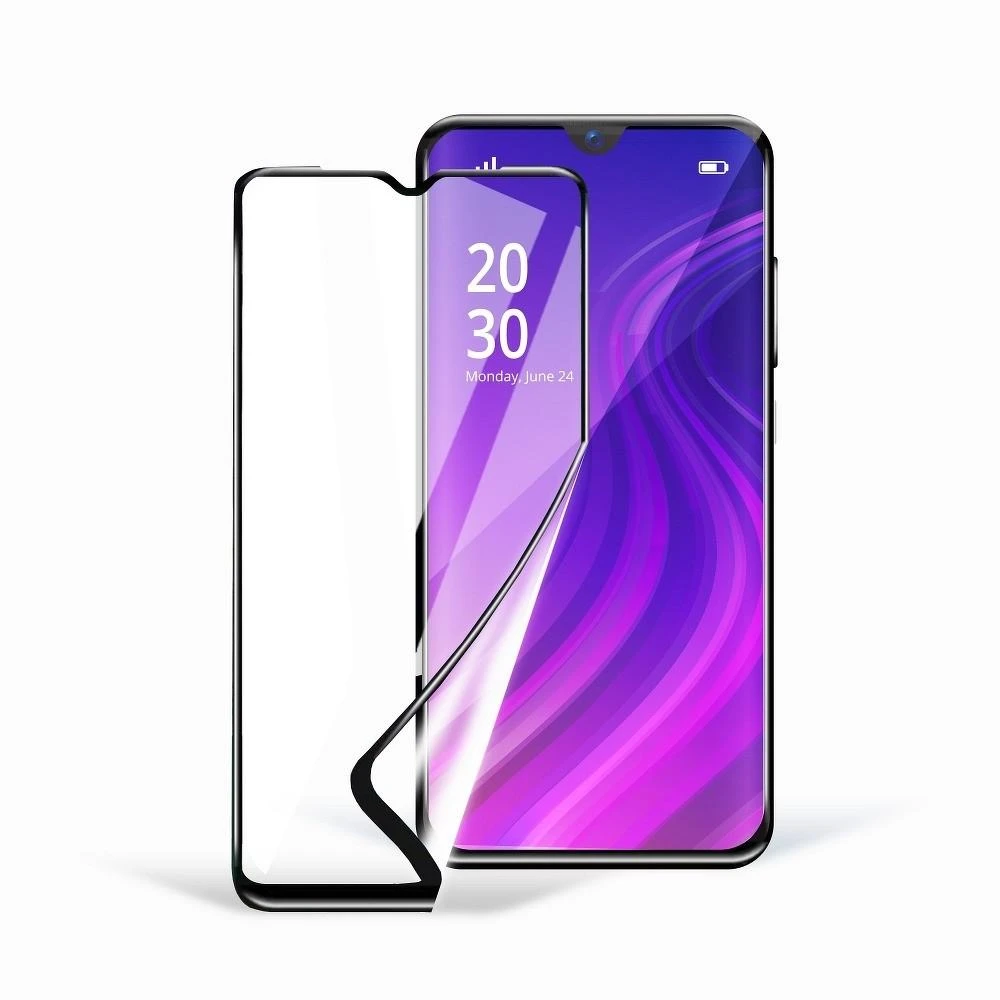Reach LCD apsauginis stikliukas 5D Full Glue Ceramic Glass Xiaomi Redmi Note 11 Pro/Note 11 Pro Plus lenktas juodas
