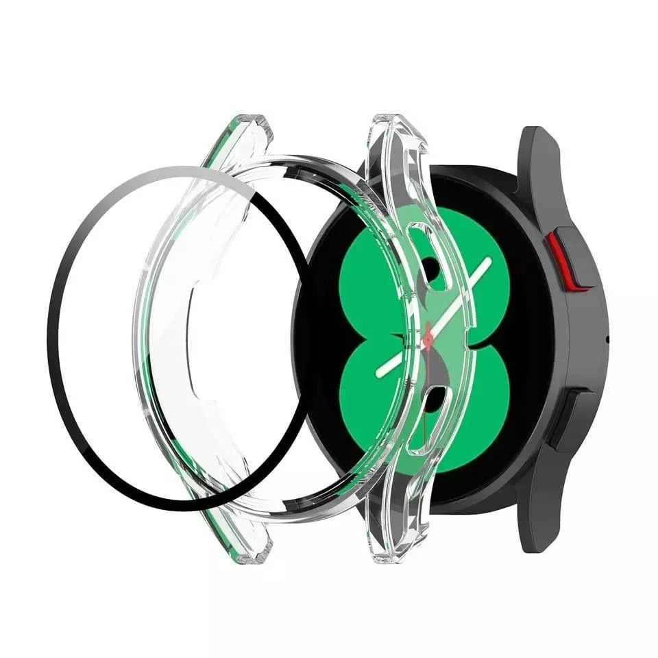 Reach LCD apsauginis stikliukas/dėklas 360 degree cover Samsung Watch Active 2 40mm skaidrus