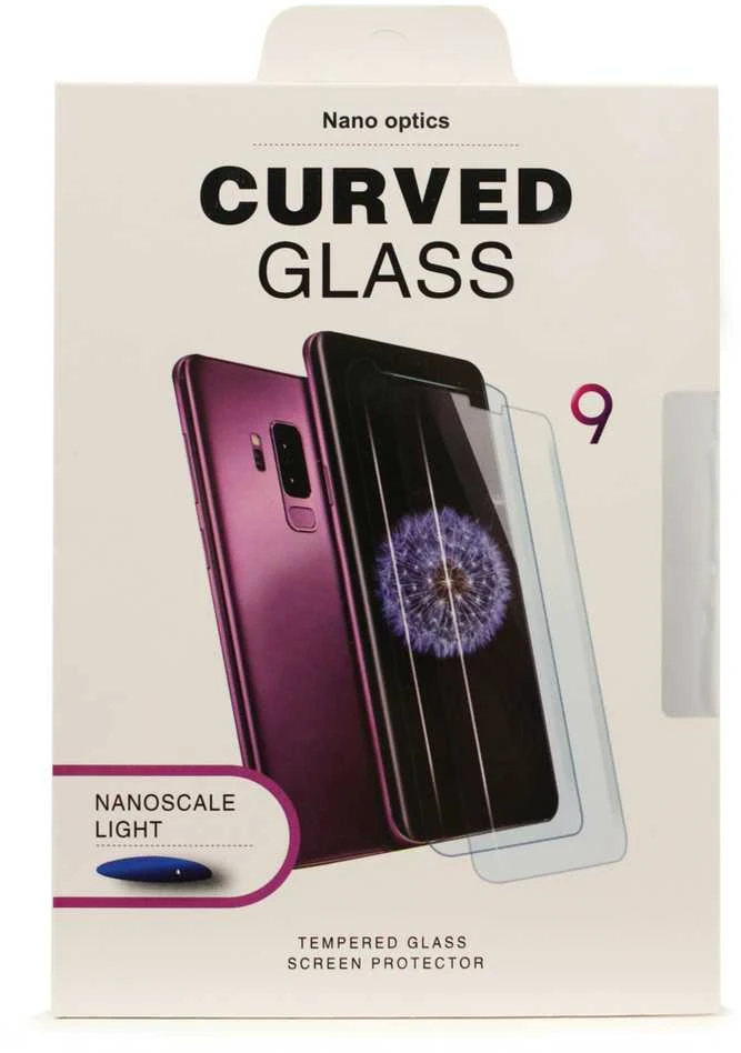 Reach LCD apsauginis stikliukas Nano Optics 5D UV Glue Samsung G985 S20 Plus lenktas skaidrus