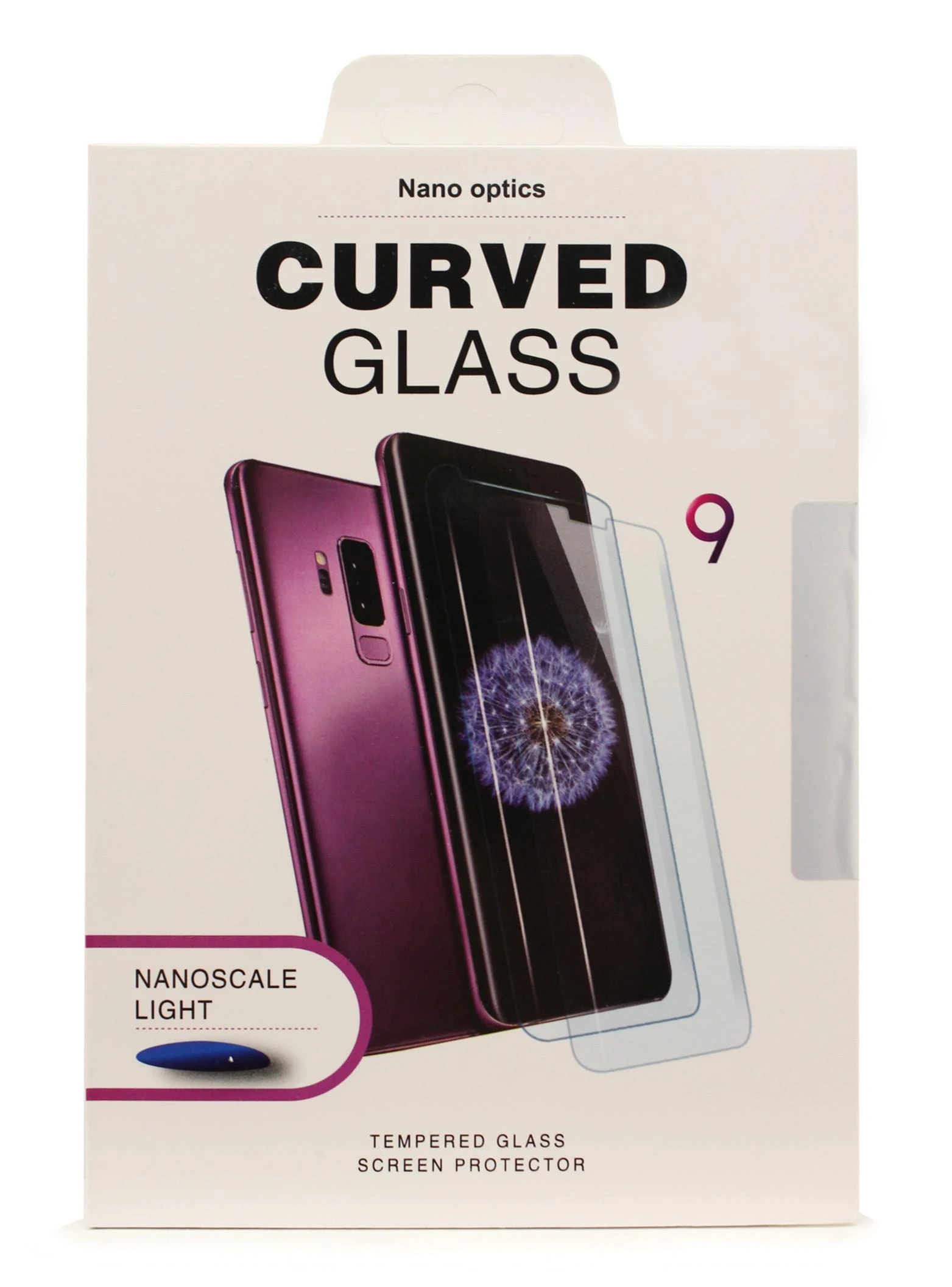 Reach LCD apsauginis stiklas Nano Optics 5D UV klijai Samsung G998 S21 Ultra 5G lenktas skaidrus