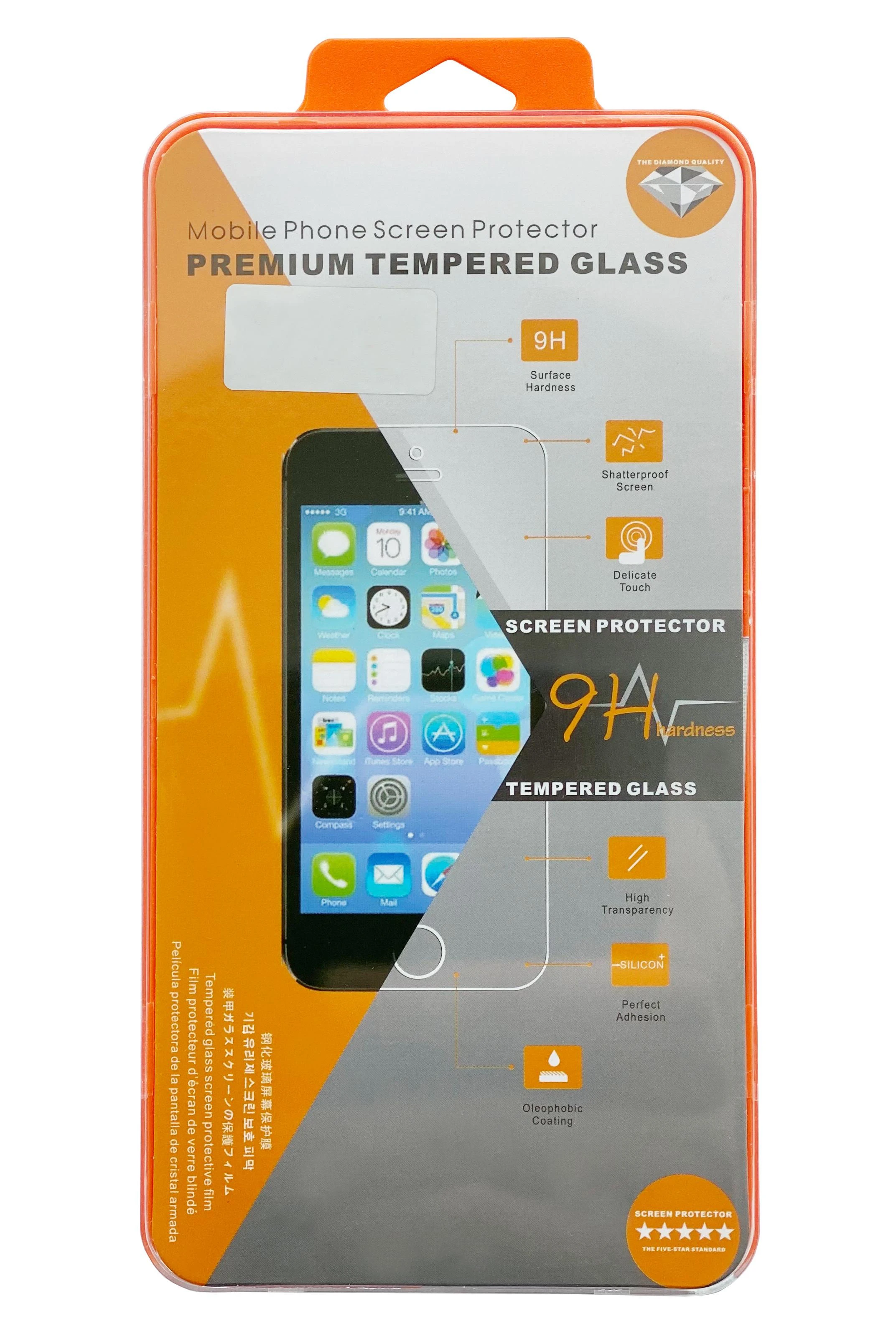 Reach LCD apsauginis stikliukas Oranžinis Apple iPhone 11