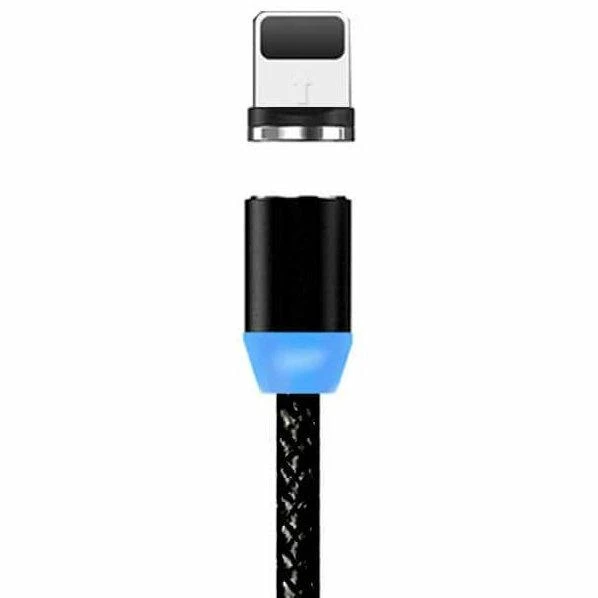 Reach USB kabelis Magnetic Type-C magnetinis 1.0m juodas