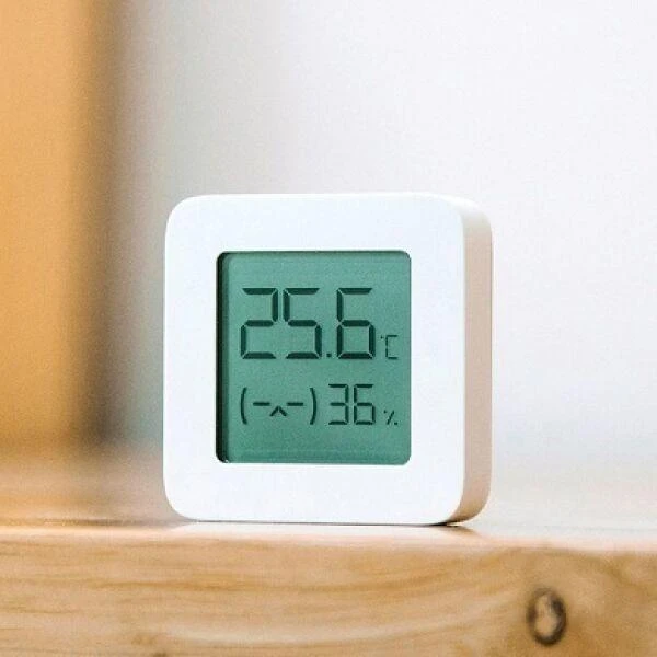 Jutiklis Xiaomi Mi Temperature and Humidity Monitor 2, baltas