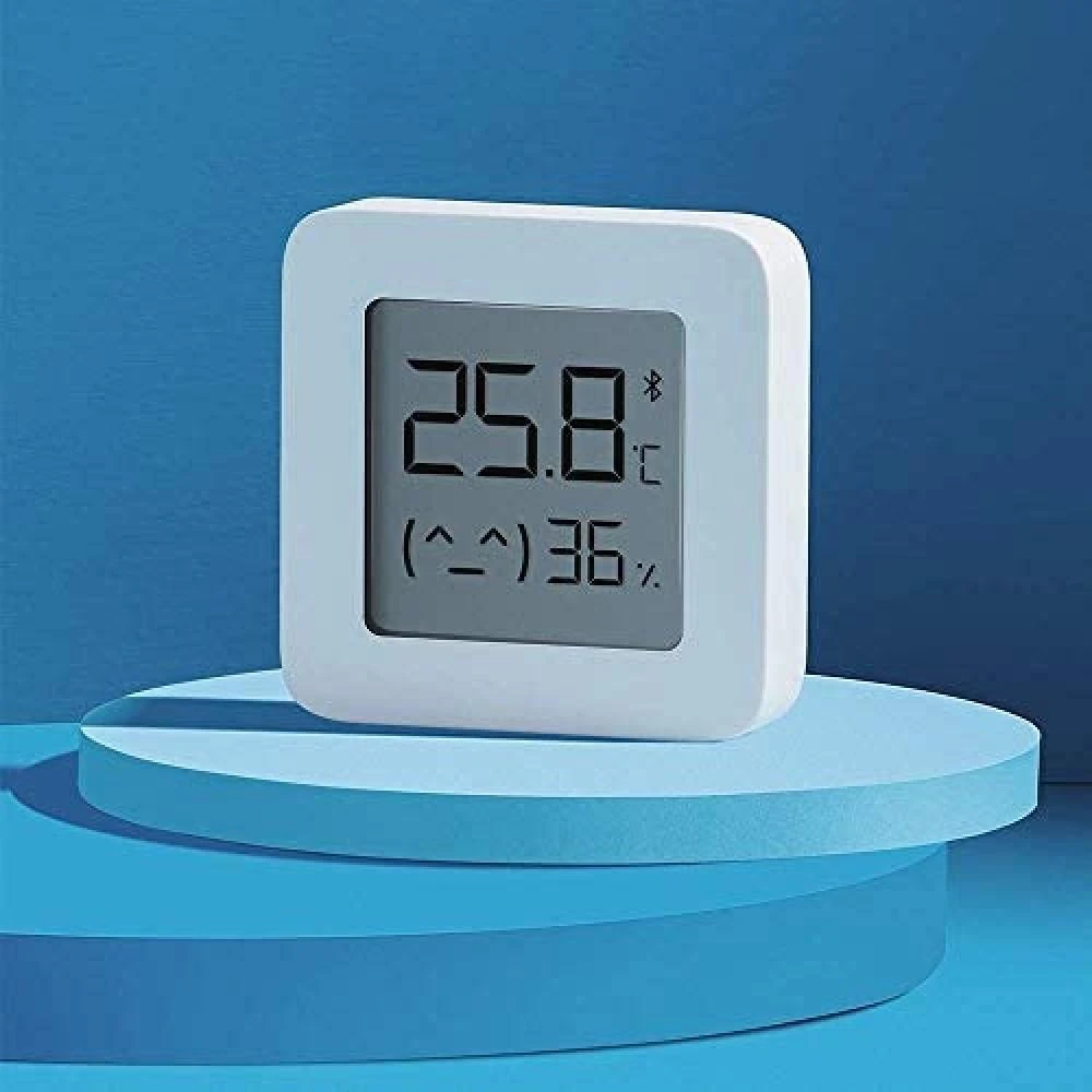 Jutiklis Xiaomi Mi Temperature and Humidity Monitor 2, baltas