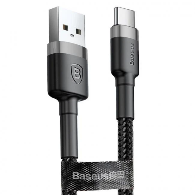 Baseus USB micro kab. Cafule CAMKLF-BG1 Juodas