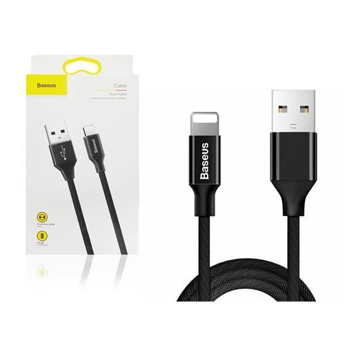 USB kabelis Baseus Yiven USB į Apple Lightning 1.8m juodas CALYW-A01