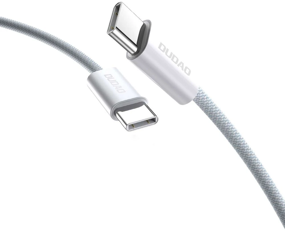 Dudao L6C USB-C – USB-C PD 30W kabelis 2m – žydros spalvos