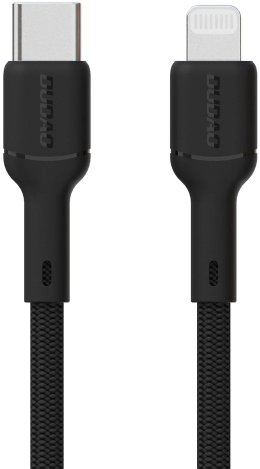 Dudao L9X 30W USB-C – Lightning kabelis 1m – juodos spalvos