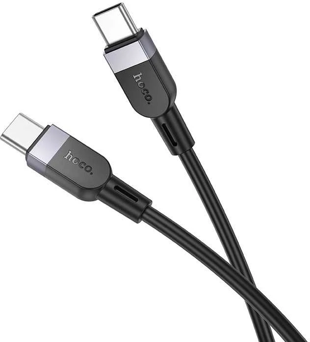 USB kabelis Hoco X109 60W USB-C to USB-C 2.0m juodas