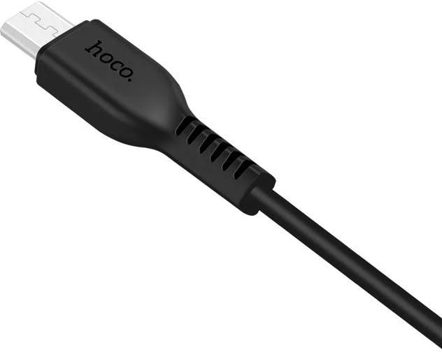 USB kabelis Hoco X20 Flash microUSB juodas 2m