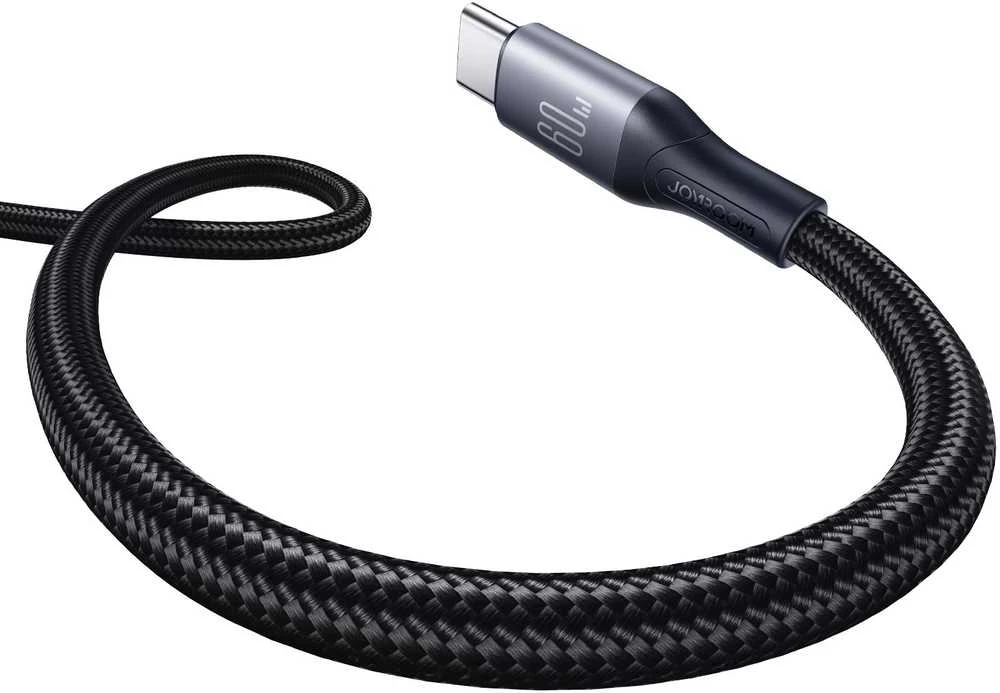 USB kabelis Joyroom S-A28 USB-C to USB-C 60W 1.0m juodas