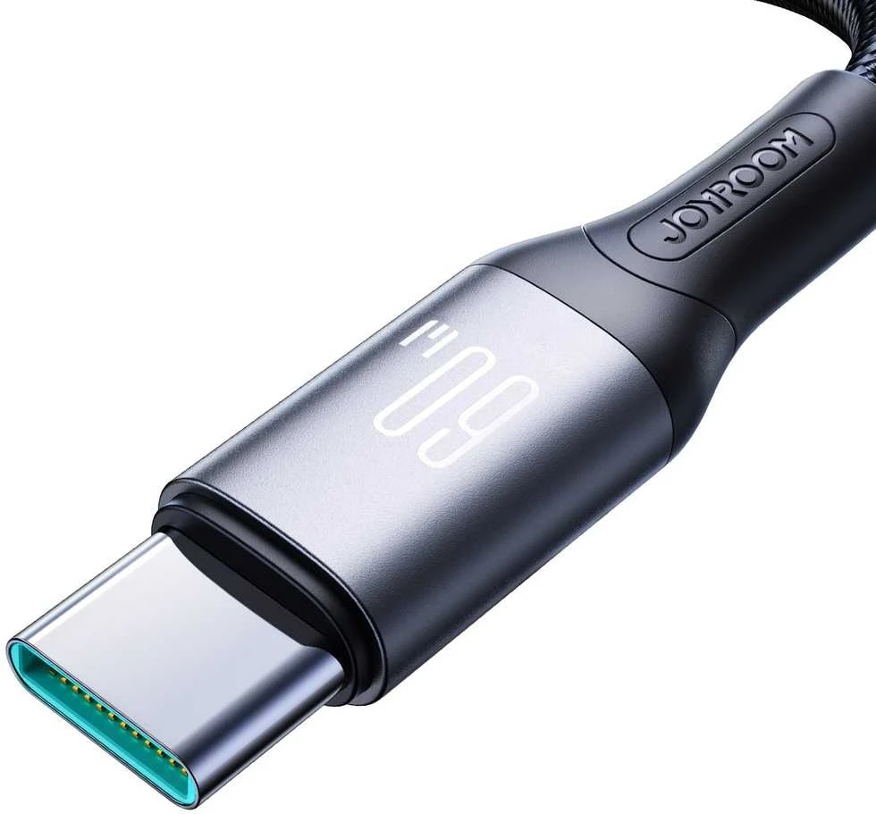 USB kabelis Joyroom S-A28 USB-C to USB-C 60W 2.0m juodas