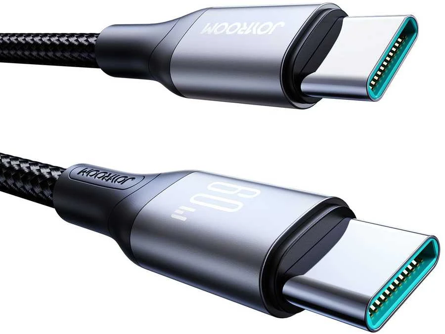 USB kabelis Joyroom S-A28 USB-C to USB-C 60W 1.0m juodas
