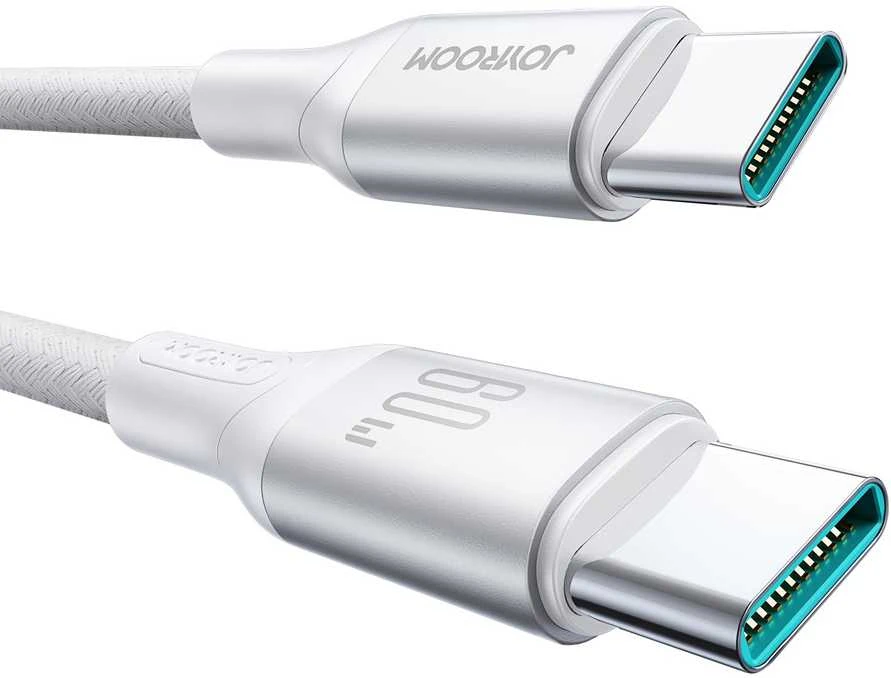 USB kabelis Joyroom S-A28 USB-C į USB-C 60W 2.0m baltas