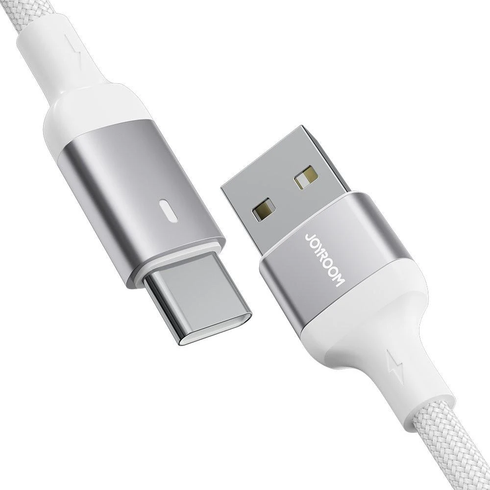 USB kabelis Joyroom S-UC027A10 USB į Type-C 3A 1,2m baltas