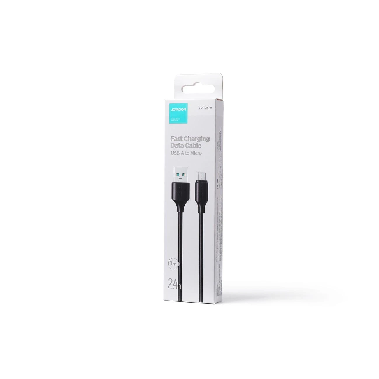 USB kabelis Joyroom S-UM018A9 USB į MicroUSB 2.4A 2.0m baltas