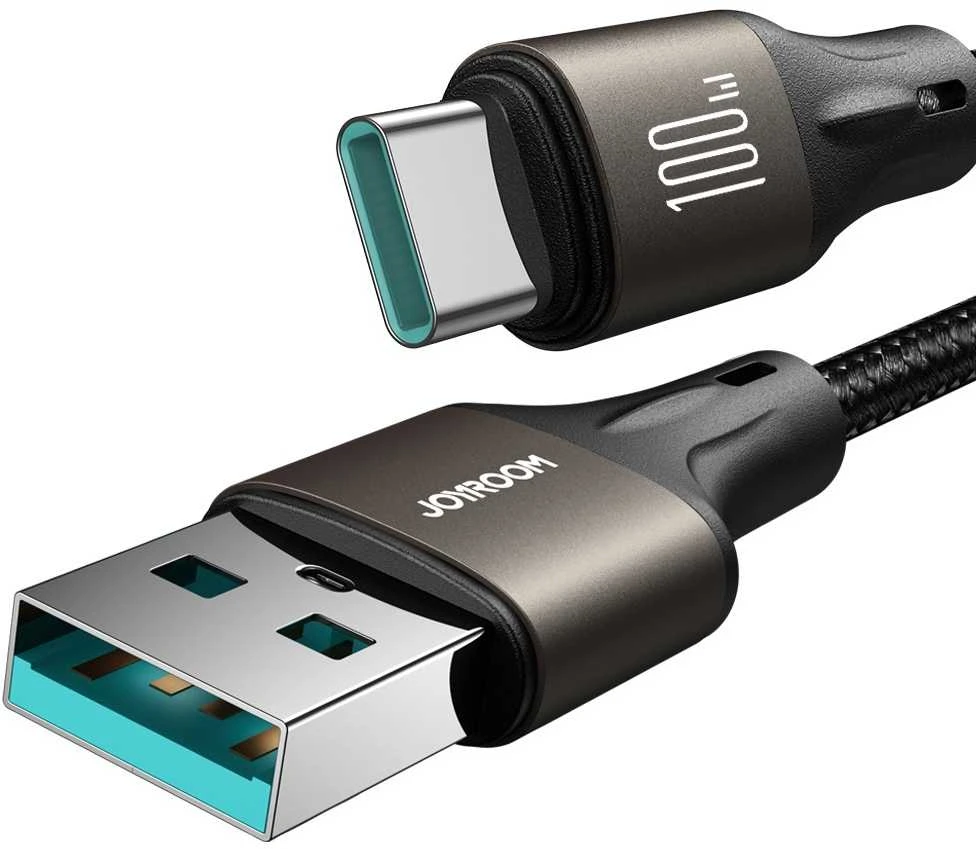 Laidas iš USB į USB-C Joyroom SA25-AC6 / 100W / 1.2m (juodas)