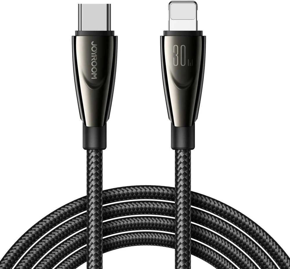 Joyroom Kabelis Pioneer 30W USB C prie Lightning SA31-CL3 / 30W/ 1.2m (juodas)