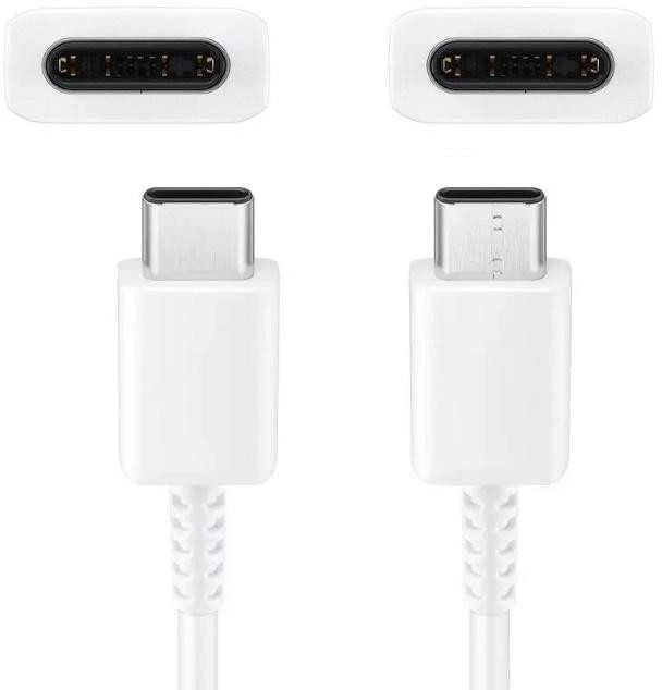 USB kabelis Samsung EP-DA705BWE 25W 3A Type-C-Type-C 1.0m baltas