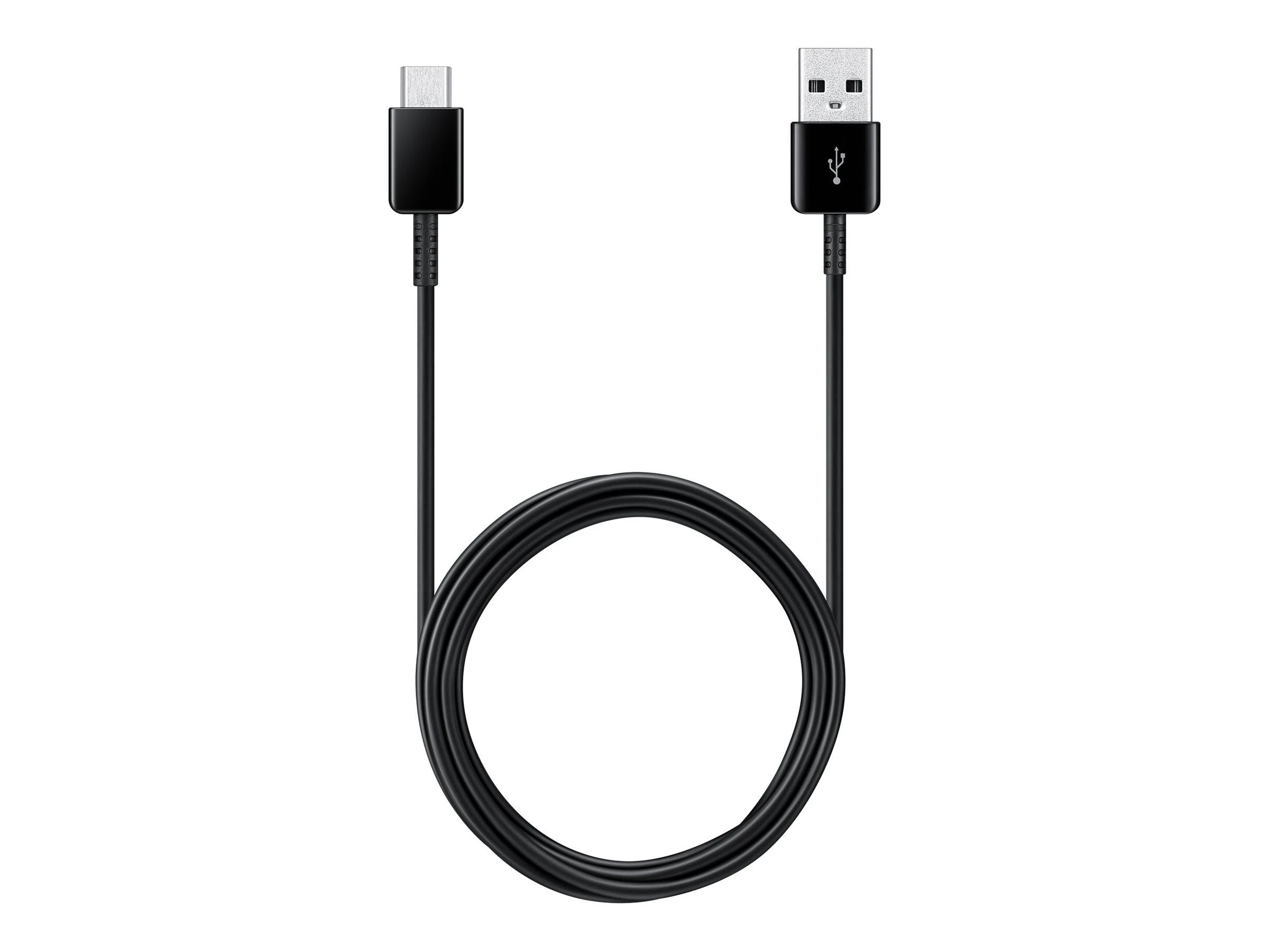 DG930IBEG Samsung laidas USB A iki USB C 1,5 m, Juodas (Juodas)
