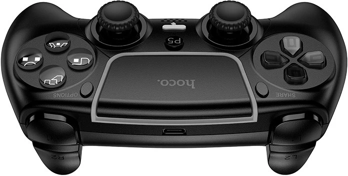 Žaidimų valdymo pultelis Hoco GA32 for PS5 juodas