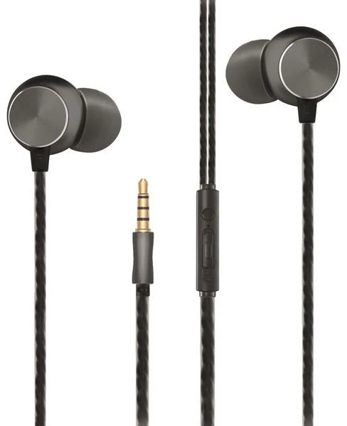 2GO In-Ear Stereo Ausinės "Deluxe" - juodos spalvos