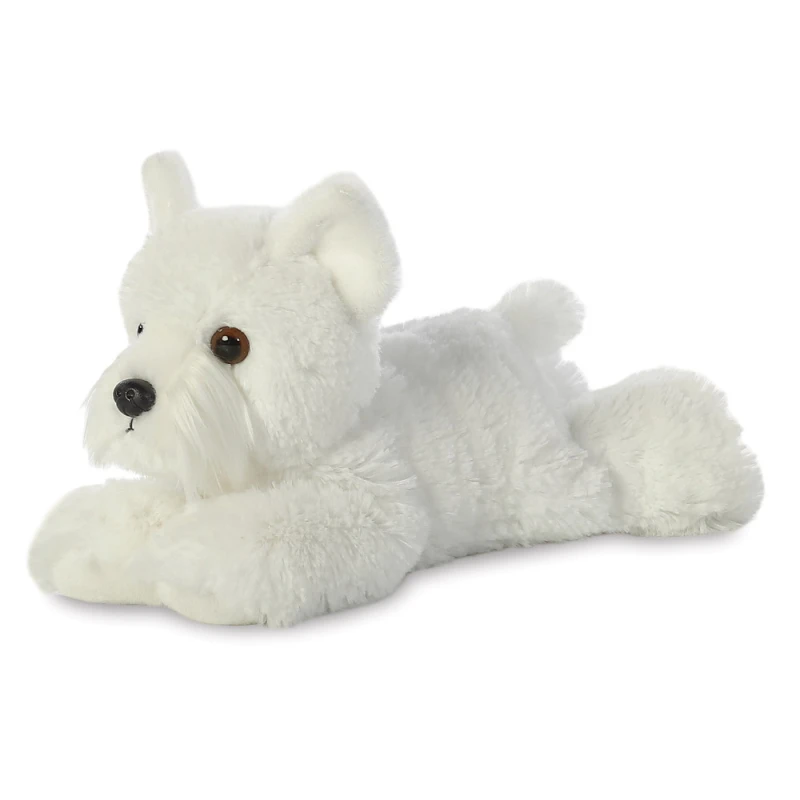 Pliušinis šuo Aurora MF Westie Dog, 20 cm, baltas