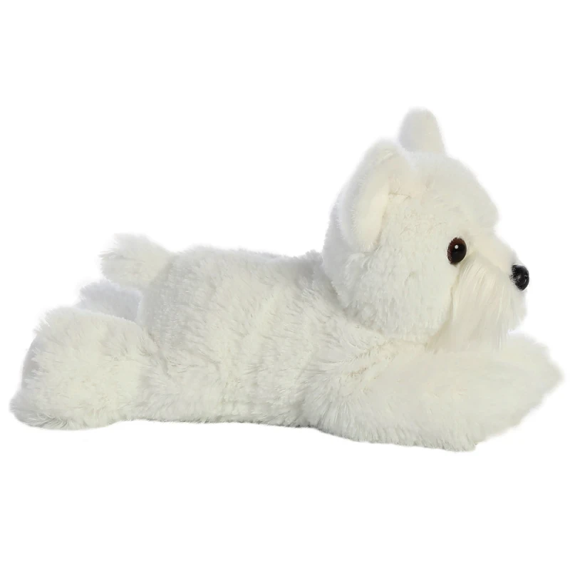 Pliušinis šuo Aurora MF Westie Dog, 20 cm, baltas
