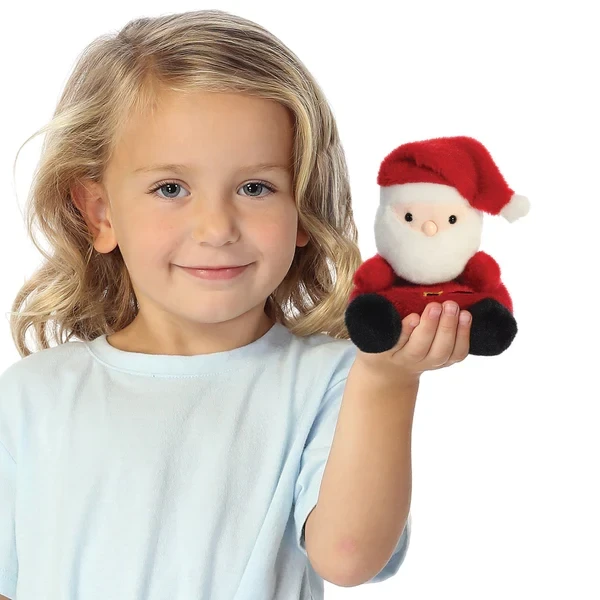AURORA PALM PALS Pliušinis Kalėdų senelis, 13 cm