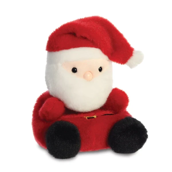 AURORA PALM PALS Pliušinis Kalėdų senelis, 13 cm