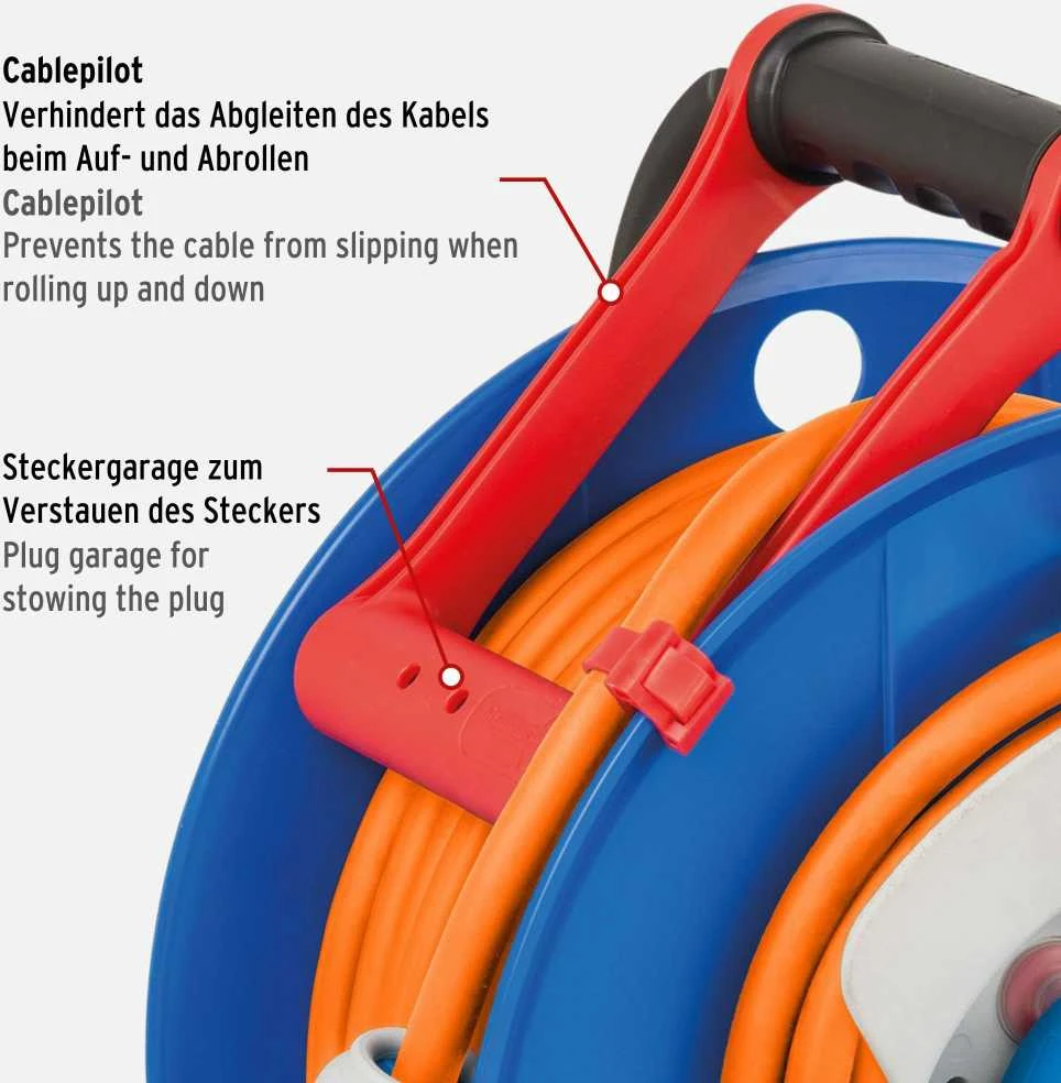 Carruzzo Brennenstuhl 1182470100 laidų ritė 23 m