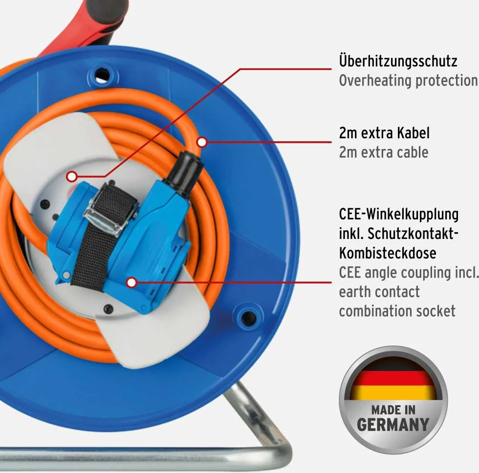 Carruzzo Brennenstuhl 1182470100 laidų ritė 23 m