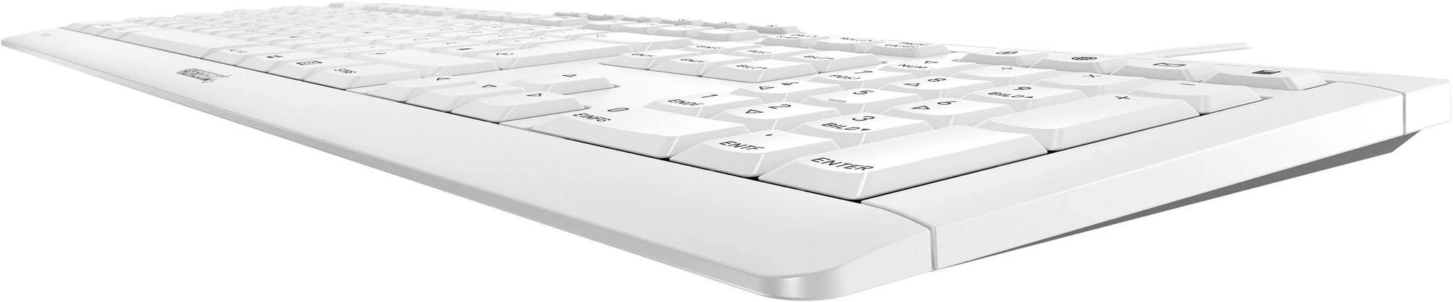 CHERRY JK-8500 klaviatūra USB QWERTZ Vokiečių Balta