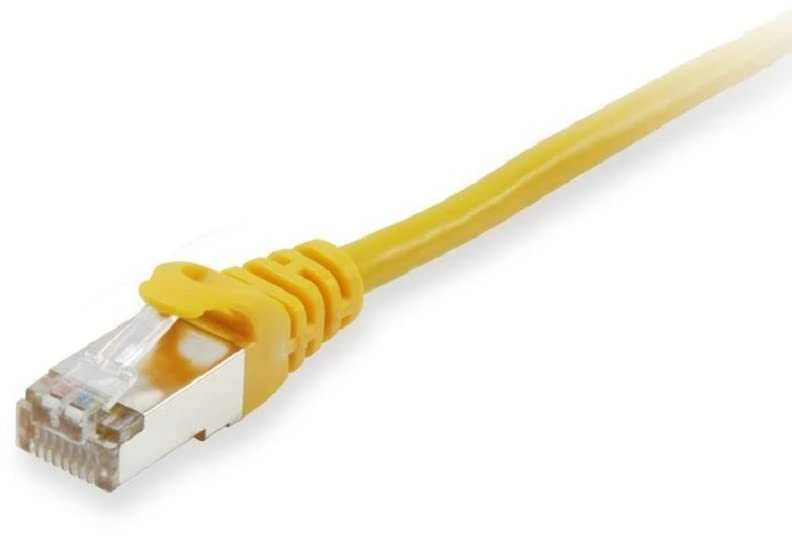 Equip Įrengti Patchcord Cat 6a, SFTP, 7,5 m, geltona (606307)