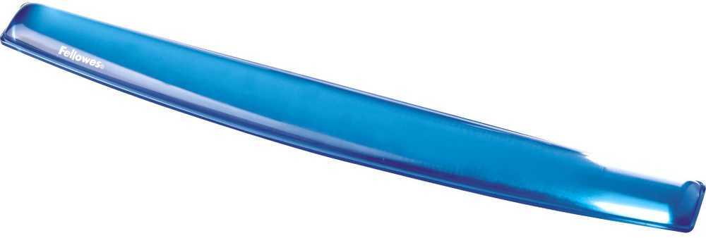 Fellowes Klaviatūra-riešo atrama Crystal Gel mėlyna