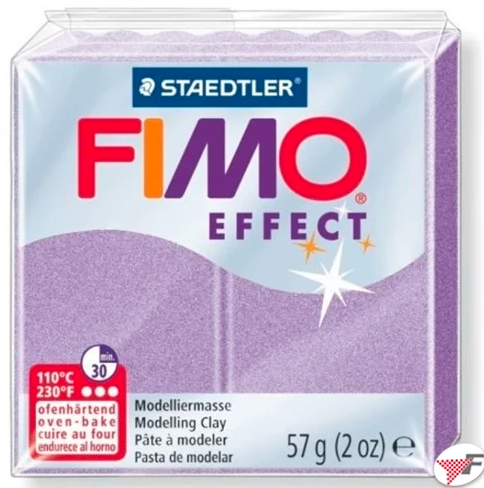Modelinas Fimo Effect Lilac 56g., violetinis
