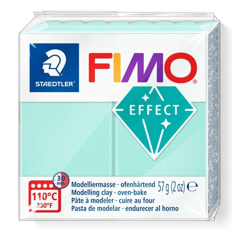 Staedtler Fimo Masa plastyczna termoutwardzalna Effect pastelowa mėtų spalvos 57g