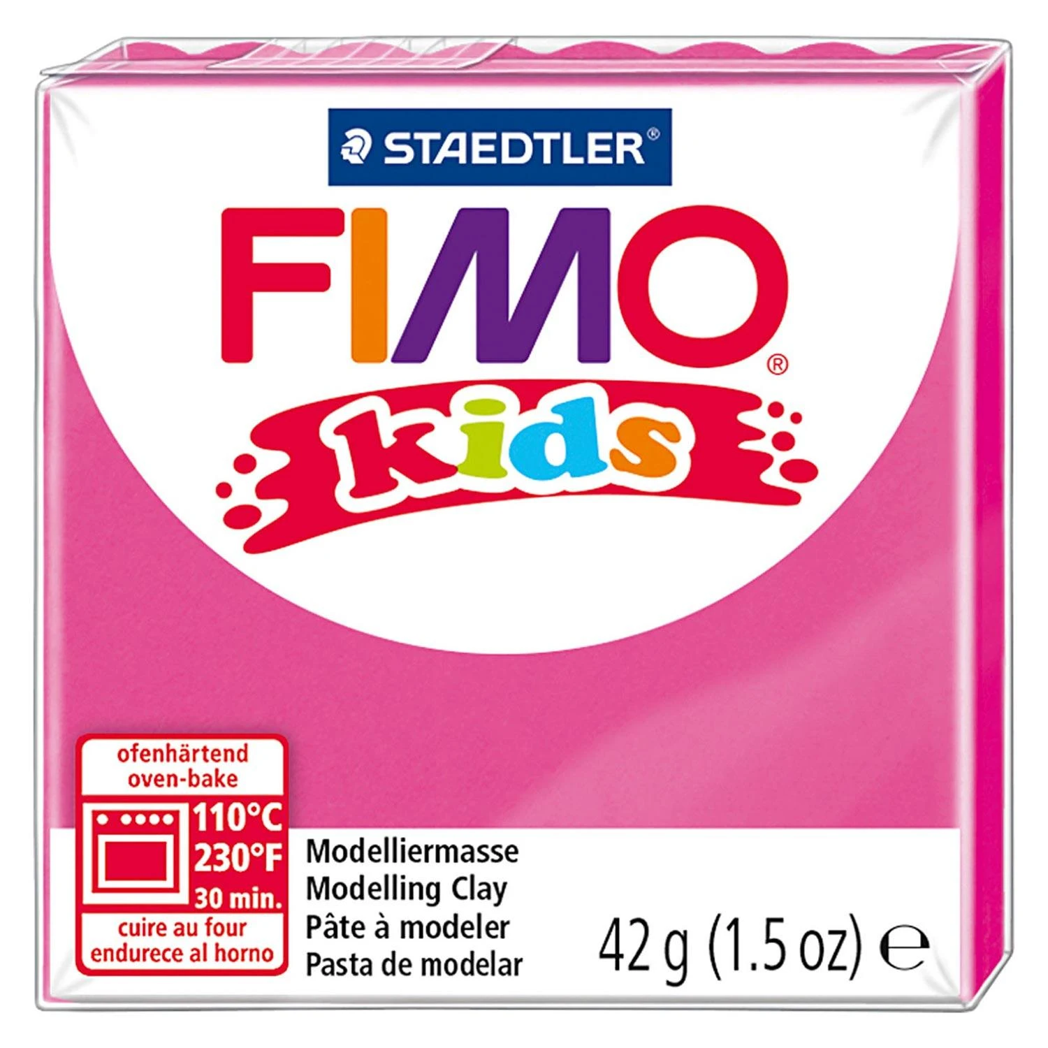Fimo Termoreaktinga plastikinė masė Vaikiška fuksija 42g