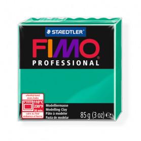 Modeliavimo masė - Fimo Professional - Švari žalia - 85 g - Kietėja krosnelėje - 30 min. 110°C