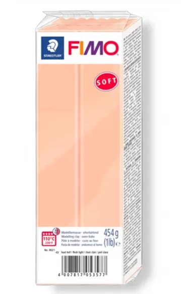 Fimo Plastikiniai audiniai Šiluminis minkštasis kėbulas 454g