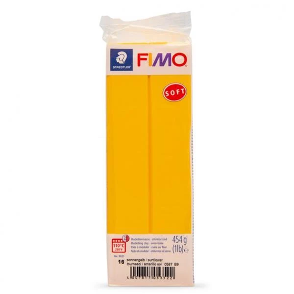 Fimo FIMO Mod.masse Fimo soft 454g sonnengelb