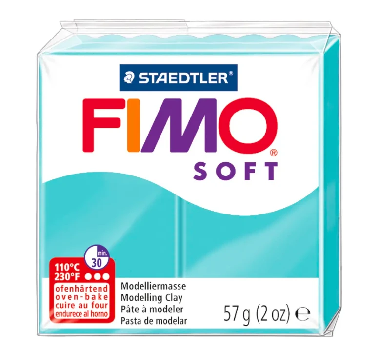 Staedtler Modelinas FIMO SOFT, 57 g, mėtų žalia sp.
