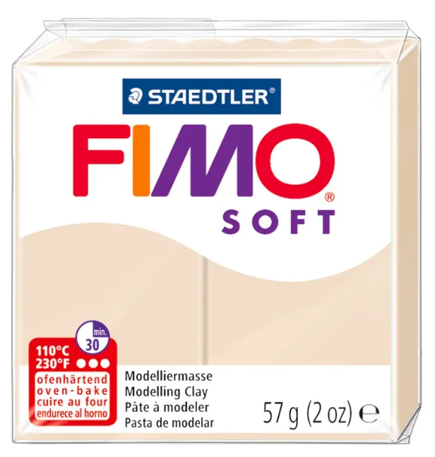 Staedtler Modelinas Fimo, 56g, smėlio spalvos