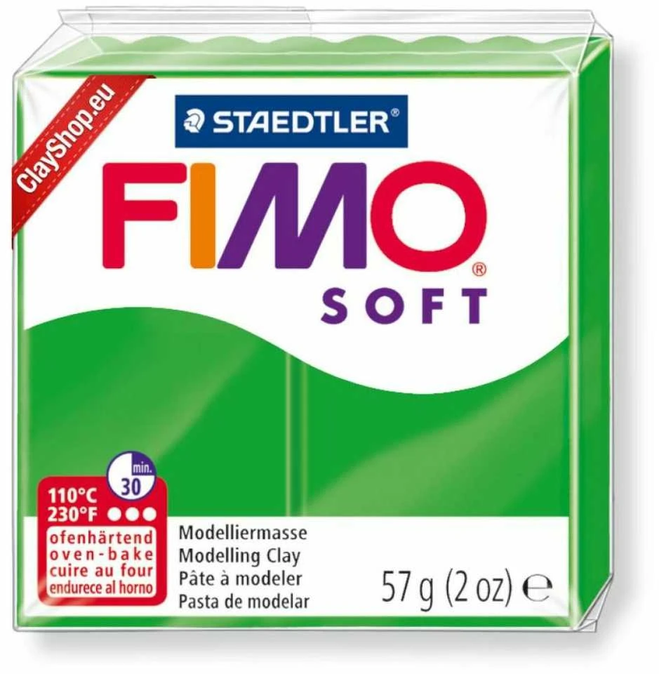 Staedtler Modelinas FIMO SOFT, 57 g, tropikų žalia sp.