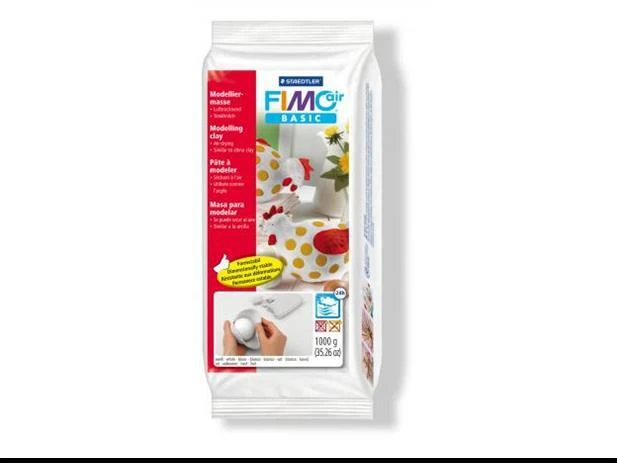 Staedtler Masa modelarska Fimo air basic 1kg balta