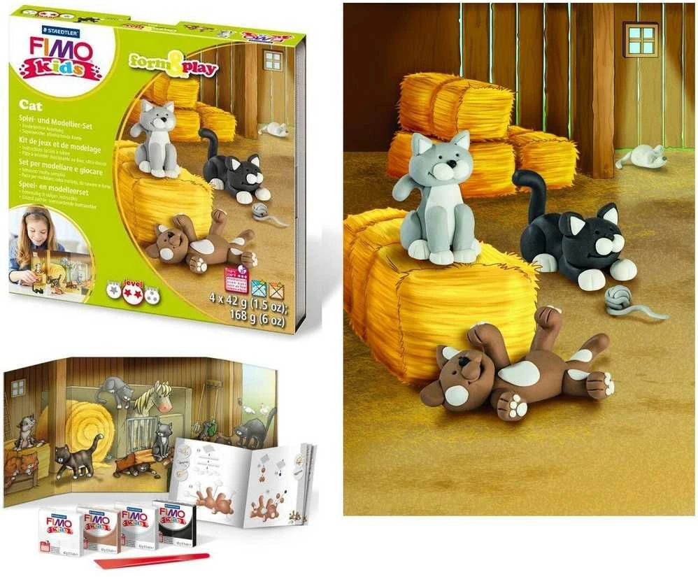 Fimo FIMO Set Mod.masse Fimo kids F&P kat