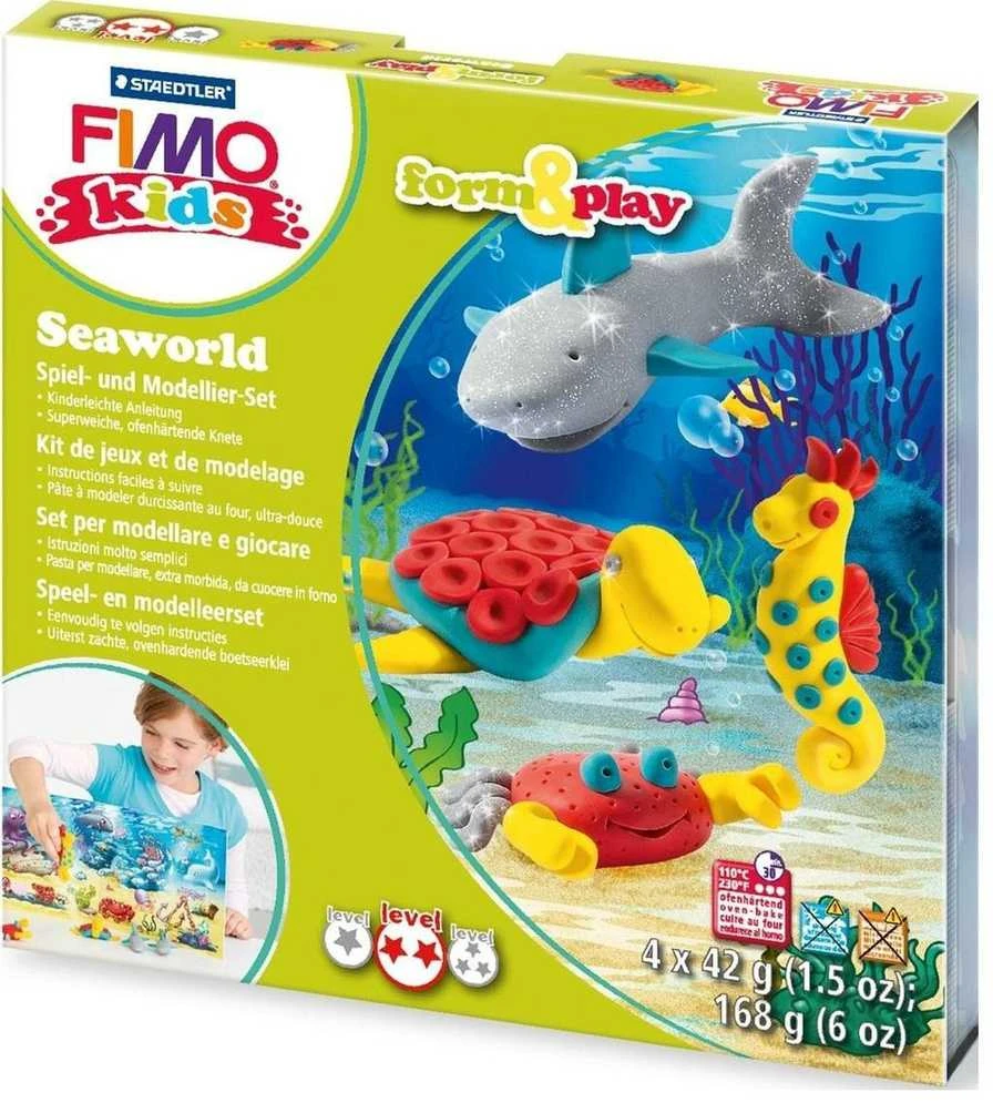 Fimo FIMO Set Mod.masse Fimo kids F&P seaworl