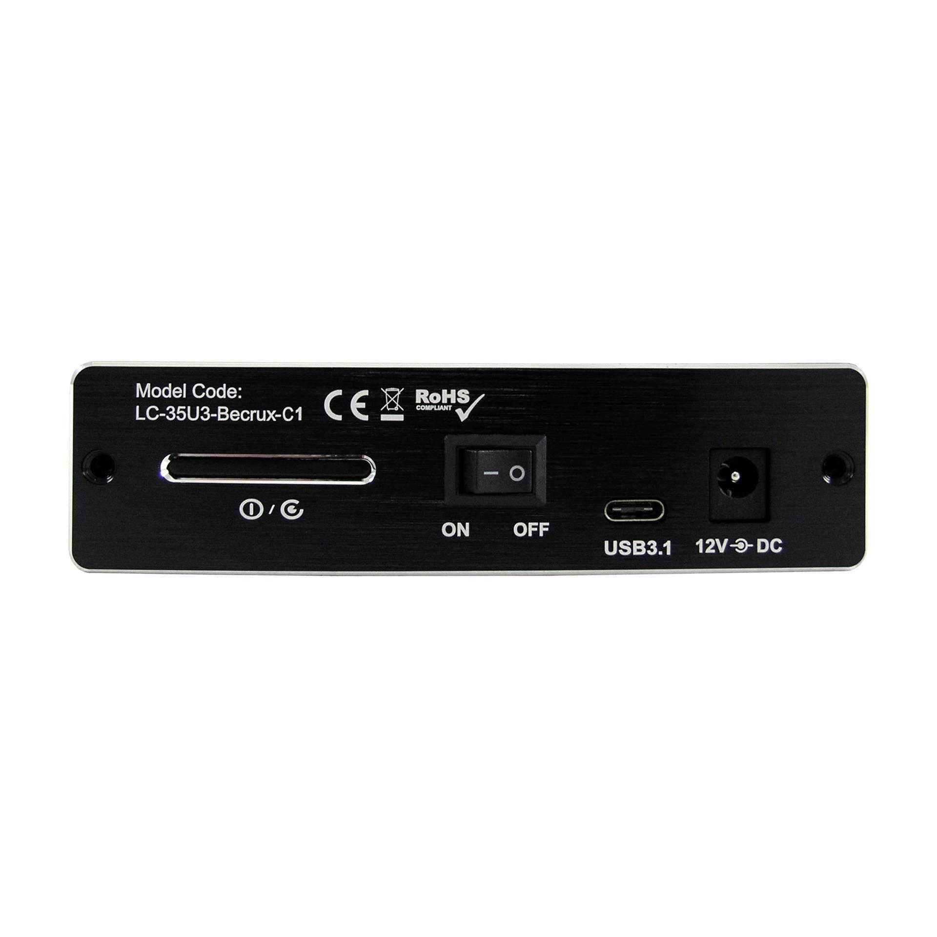 LC-Power LC-35U3-Becrux-C1 USB 3.1 C tipo / 3,5 SATAIII