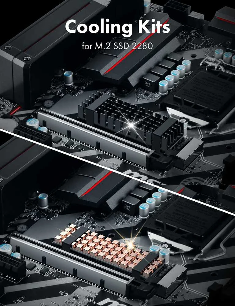 Graugear Radiator SSD M.2 2280 Aliuminio + Miedź retail